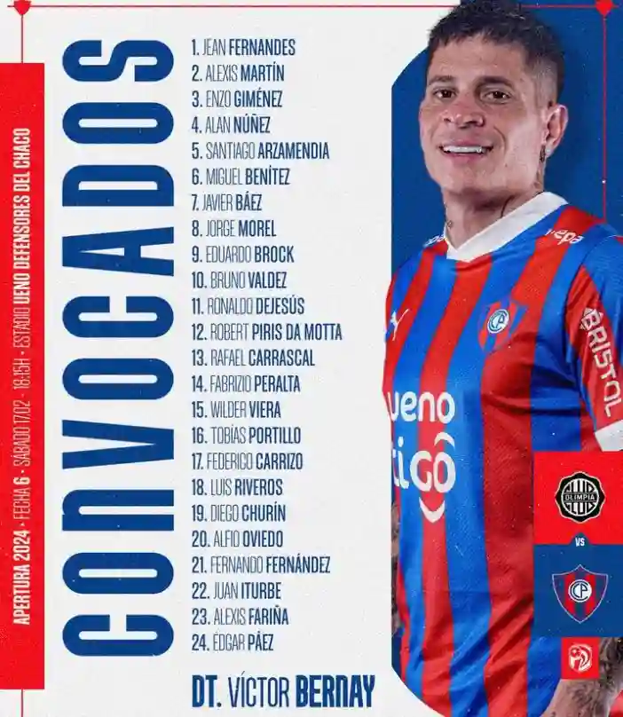 convocados en cerro