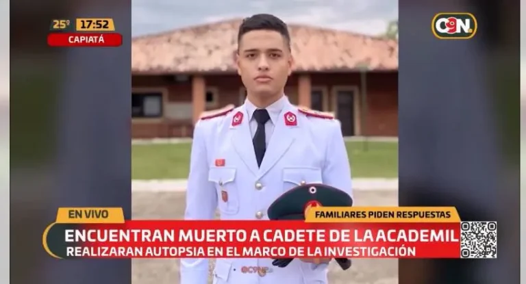 Investigan la Muerte de un Cadete de la Academil