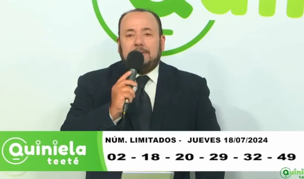 Números Limitados para el día jueves 18-07-2024