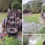 Un militar fallece y otros 5 heridos tras caer camión de precario puente en Lagerenza
