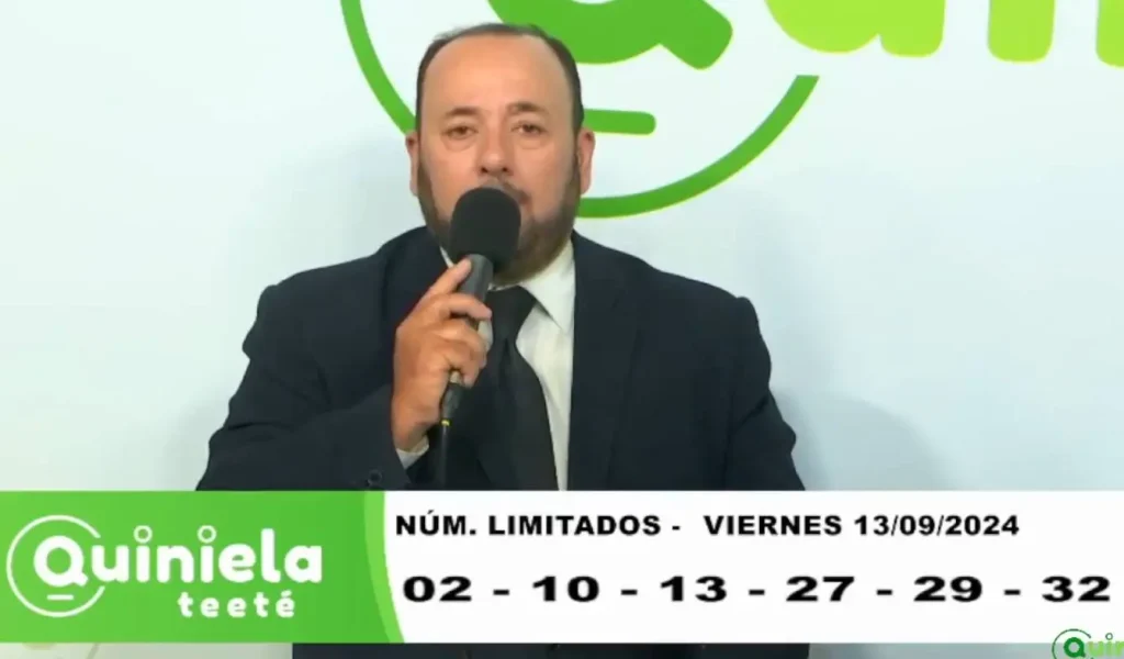 Números Limitados para el día Viernes 13-09-2024