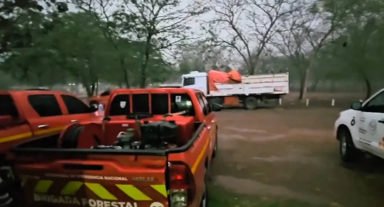 Lluvias finalmente llegaron a Chovoreca y ayudan para controlar incendios