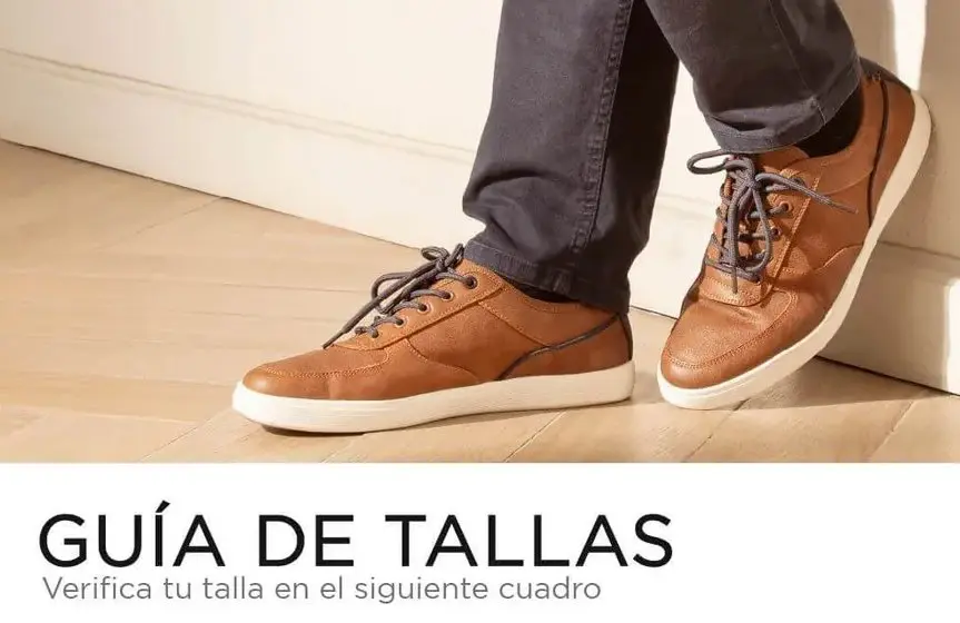 Talla 10 Americano a Mexicano para Hombres