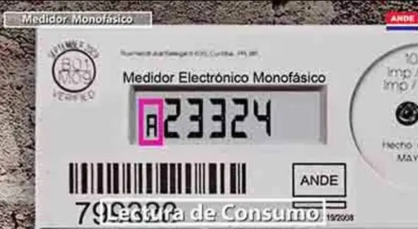 Ande identificar el consumo de mi medidor