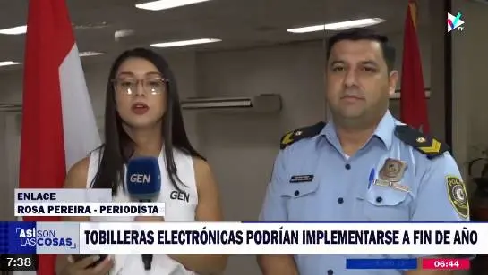 Tobilleras electrónicas podrían comenzar a usarse a finales de año