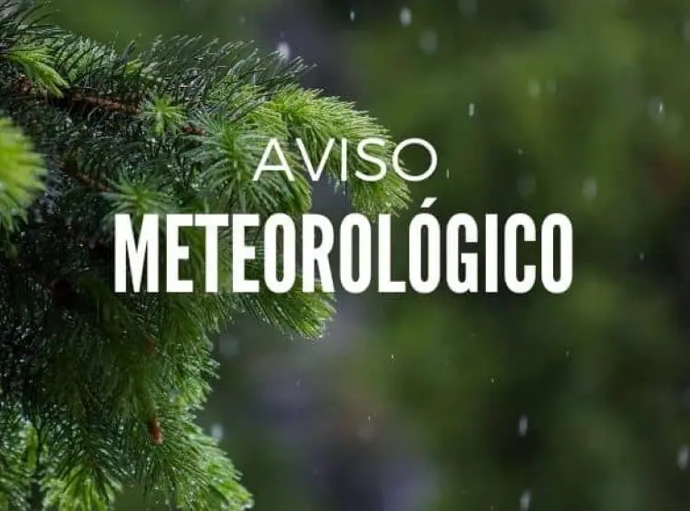 pronostico aviso meteorologico de lluvia